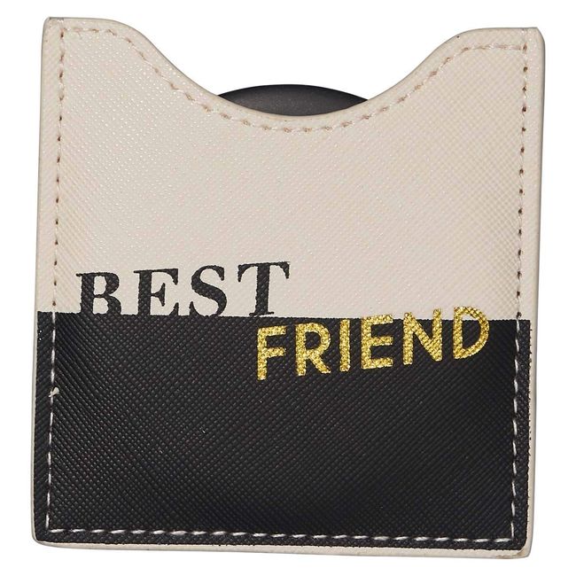 Draeger - Best Friend Mirror - Round Pocket Mirror to Take Anywhere, Any Occasion - Dimensions 8.5 cm x 8 cm