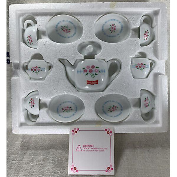 Little Debbie Porcelain Tea Set Collectible Heirloom Edition 1997 Twelve Pieces