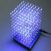3D Light Squared 8x8x8 LED Cube Blue Ray DIY Kit