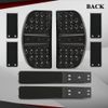 CROSSDESIGN Side Step Kit Compatible with Willys CJ2A CJ3A CJ3B M38 CJ5 Jeeps
