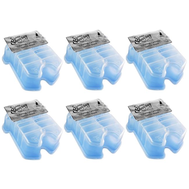 Clark Shaving Co. Refill Cartridges for Braun Clean & Renew CCR (6-Pack)