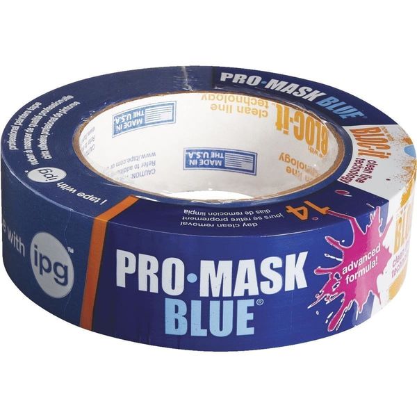 BLUE PAINTER'S TAPE 1.88"X180'  IPG BLOC-IT PRO GRADE BLUE MASKING TAPE NEW