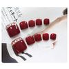 toenails summer 24 pack fake nails