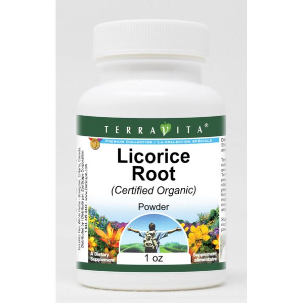 Licorice Root (Certified Organic) Powder (1 oz, ZIN: 517739)