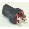 No Wires: T-Plug (Deans Style) Parallel Battery Connector