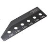 Malibu Boat Switch Panel Accent 5411506 | Axis 8 x 2 1/2 Inch Black