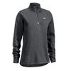 Women's ultra light 1/2 Zip Fleece Sweater Grey, grey, C42