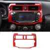9x Central Control GPS Dashboard Air Vent Panel Cover Trim Kit For 4Runner 10-19