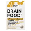 Brain Food™, 4 Bottles, 15 Vegetarian Capsules Per Bottle