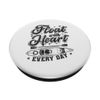 Float with Heart every Day Kayak Paddleboard PopSockets Swappable PopGrip