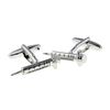 Syringe Medical Design Cufflinks in a Personalised Engraved Cufflink Box
