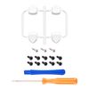 eXtremeRate Ergonomic Split Dpad Buttons (SDP Buttons) for ps5 Controller, White Independent Dpad Direction Buttons for ps5, for ps4 All Model Controller