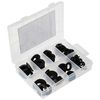 Fixman 961227 Rubber Washers Pack 120pce,Black