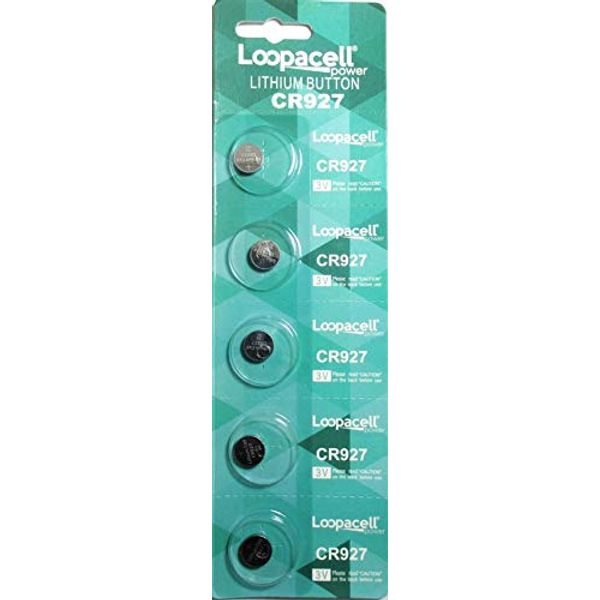 LOOPACELL Lithium 3V Batteries CR927 5 Pack