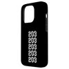 203 Area Code Manitoba Case for iPhone 15 Pro