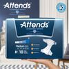 Attends Briefs with Overnight Protection, Medium (BG/18)