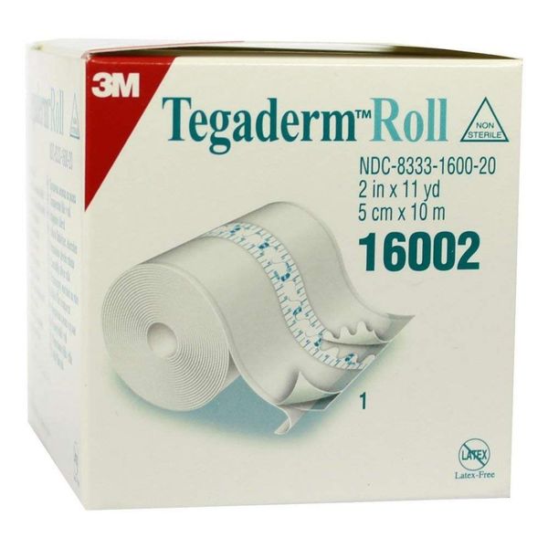 Tegaderm Roll 5 cm x 10 m 16002 Pack of 1