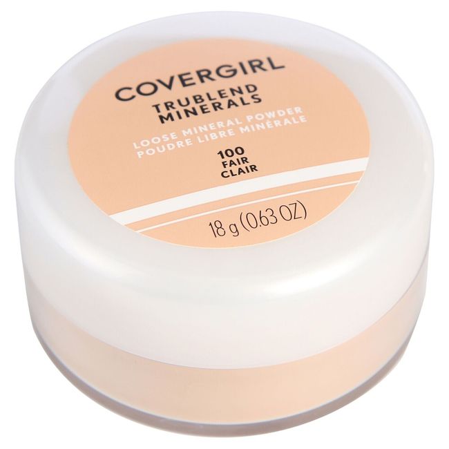 COVERGIRL, TruBlend Minerals, Loose Face Powder,  Fair 100