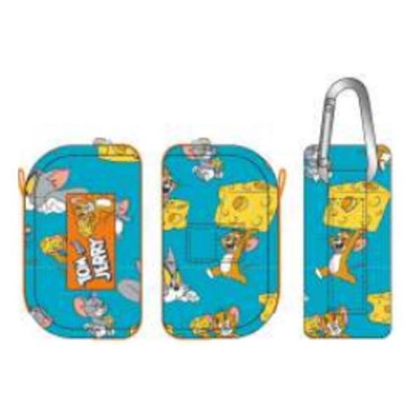 Marushin Tom and Jerry Cheese of Cheese Character Beginners Golf Ball Case with Carabiner 4105032700