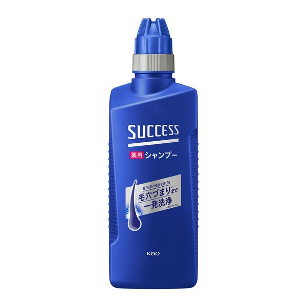 Success Success Medicated Shampoo, 13.5 fl oz (400 ml), [Quasi-Drug] Abra Wax, Nioi, Single Shot Cleaning Shampoo, Aqua Acitrus Scent