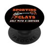 Sporting Clays Golf mit einer Schrotflinte, Schlagfalle PopSockets mit austauschbarem PopGrip
