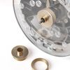 O'skool Threaded Brass Router Template Bushing Guides Sets, Router Template Guide Kit
