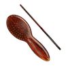 Kent Tortoiseshell Effect Soft Natural Bristle Baby Brush and Comb Set