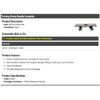 Parking Brake Handle Assembly - Black - Compatible with 2013-2018 Ram 1500