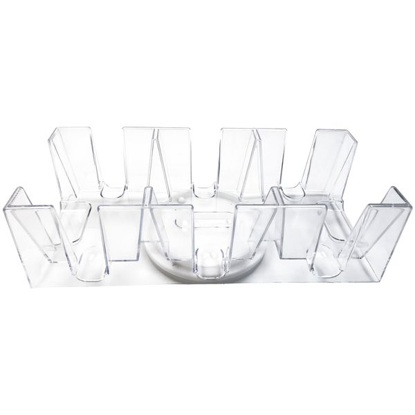 Yuanhe 9 Deck Revolving Rotating Canasta Playing Card Tray