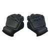Maddog Tactical Half-Finger Paintball Airsoft Gloves - Stealth Black - Small/Medium