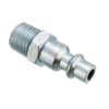 sourcing map High-Flow Plug, Quick Coupler Plug Air Hose Fitting Quick-Connect Fitting, 1/4" NPT Male Plug 2pcs