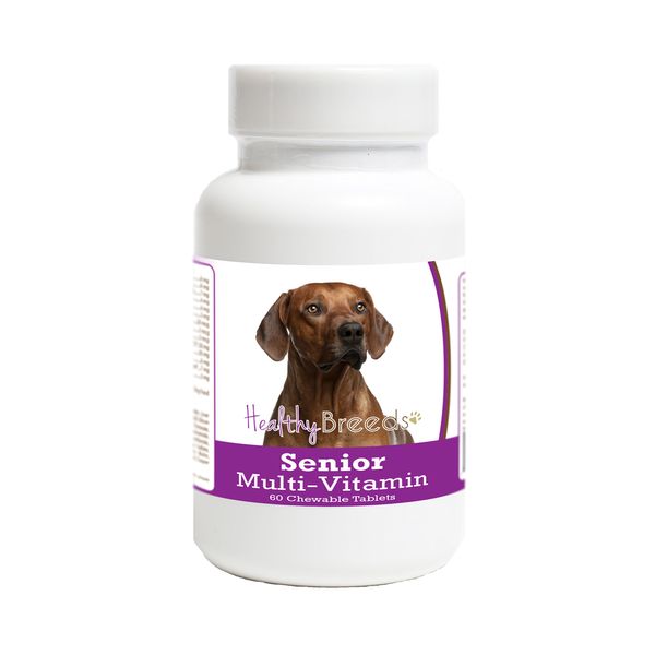 Healthy Breeds Rhodesian Ridgeback Senior Dog Multivitamin Tablets 60 Count