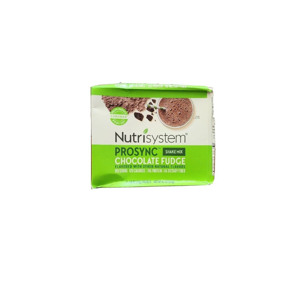 Nutrisystem ProSync Chocolate Meal Replacement Protein Shake Mix - 14  Servings Chocolate Fudge