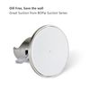BOPai Suction Shower Head Holder, Relocatable Handheld Showerhead Holder, Fixed Angle - Brushed Nickel
