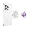 Purple Butterfly Letter O Initial Personalized Monogram PopSockets PopGrip for MagSafe