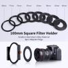 K&F Concept Nano-X Filterhalter Kit Rechteck-Filterhaltersystem(inkl.8er Filter Adapterringe)