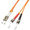 LINDY 5m LC-ST OM2 50/125 Fibre Optic Patch Cable