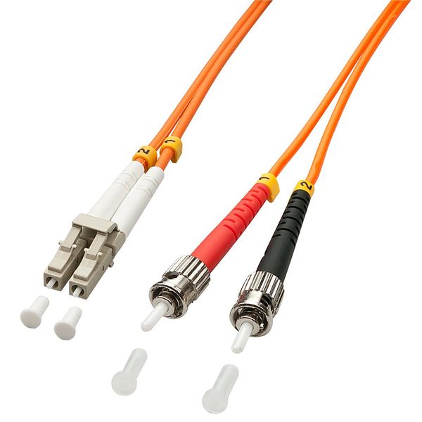 LINDY 5m LC-ST OM2 50/125 Fibre Optic Patch Cable