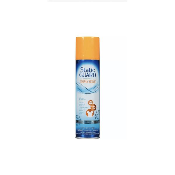 Static Guard Fabric Spray 5.5 Ounce Oz. Original Fabric Safe HTF Discontinued