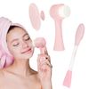 Expressions 3pc Facial Cleansing & Exfoliating Set - Complete Face Cleanser Collection