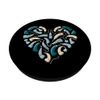 Hearing Aid Heart Audiologist PopSockets Standard PopGrip