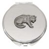Leopard Compact Mirror Handbag Gift With Free Engraving 218