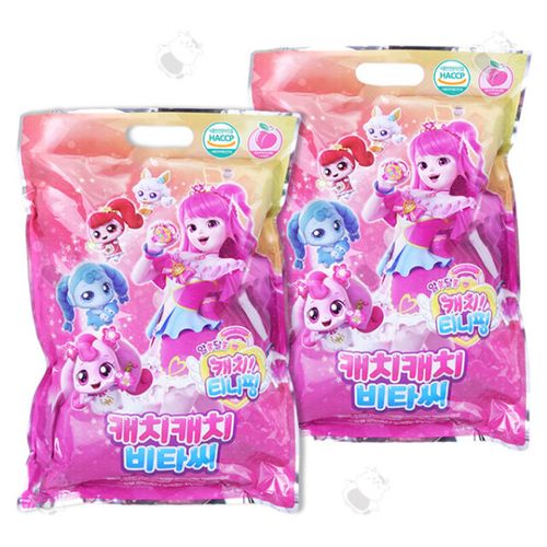 Sweet Catch Tiniping Catch Catch Vita C 1000 tablets (2 packs) Kids Children's Vitamin Kindergarten Daycare Birthday Gift