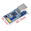 Hailege 2pcs W5500 LAN Ethernet Network Module 3.3V/5V Support TCP/IP51/STM32 Microcontroller Program With 32k Bytes SPI Over W5100