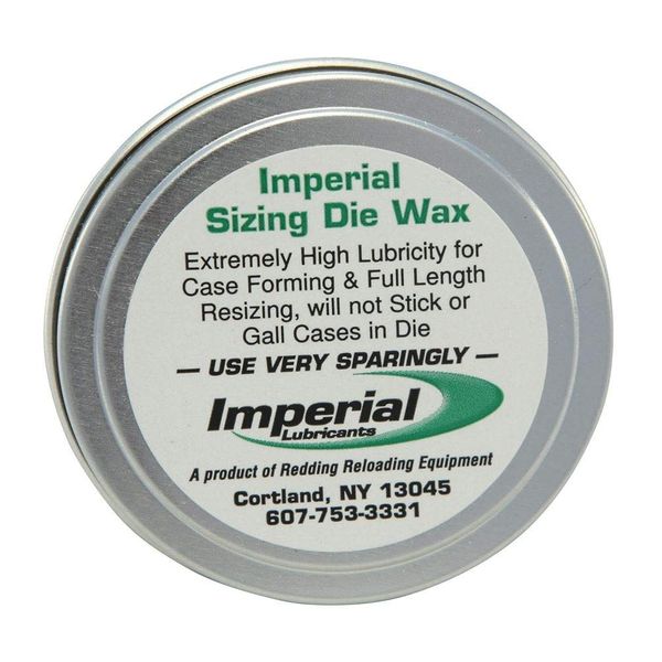 Redding Reloading Equipment 07500 Imperial Sizing Die Wax - 1 oz