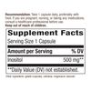 Nature's Way Inositol, 500 mg per serving, 100 Capsules