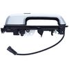 Dorman 97942 Front Passenger Side Exterior Door Handle Compatible with Select Ford Models, Black and Chrome