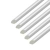 uPVC Plastic Quadrant Trim - Window/Tile Beading - 17.5mm x 1.5m Length - White - 5 Length Pack
