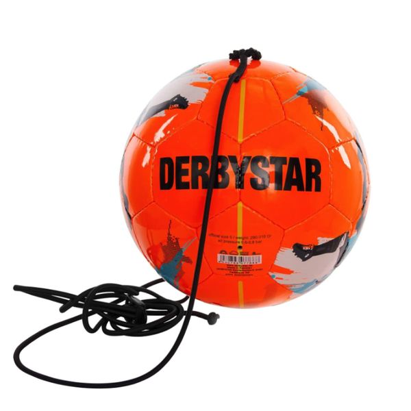 2022 Derbystar Multikick Mini football training aid elastic return cord