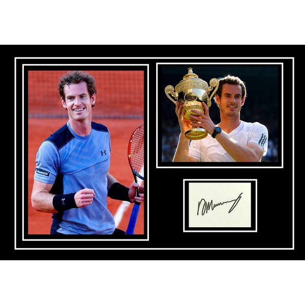 Stunning Quality Andy Murray Signed/Autographed Photo
